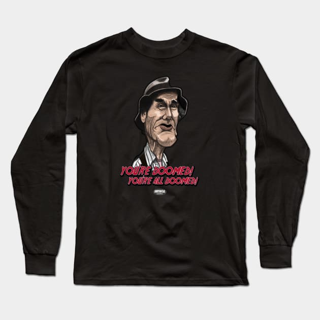 Crazy Ralph Long Sleeve T-Shirt by AndysocialIndustries